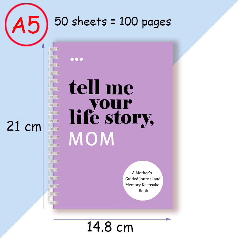 Family Memory Note Book Emotional Keepsake Journal for Parents