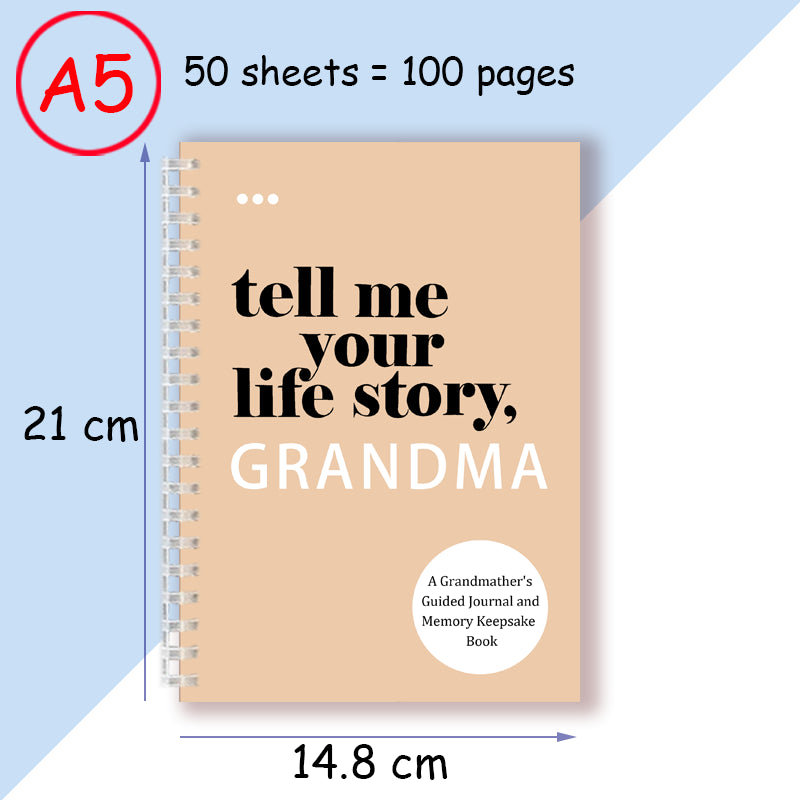 Family Memory Note Book Emotional Keepsake Journal for Parents