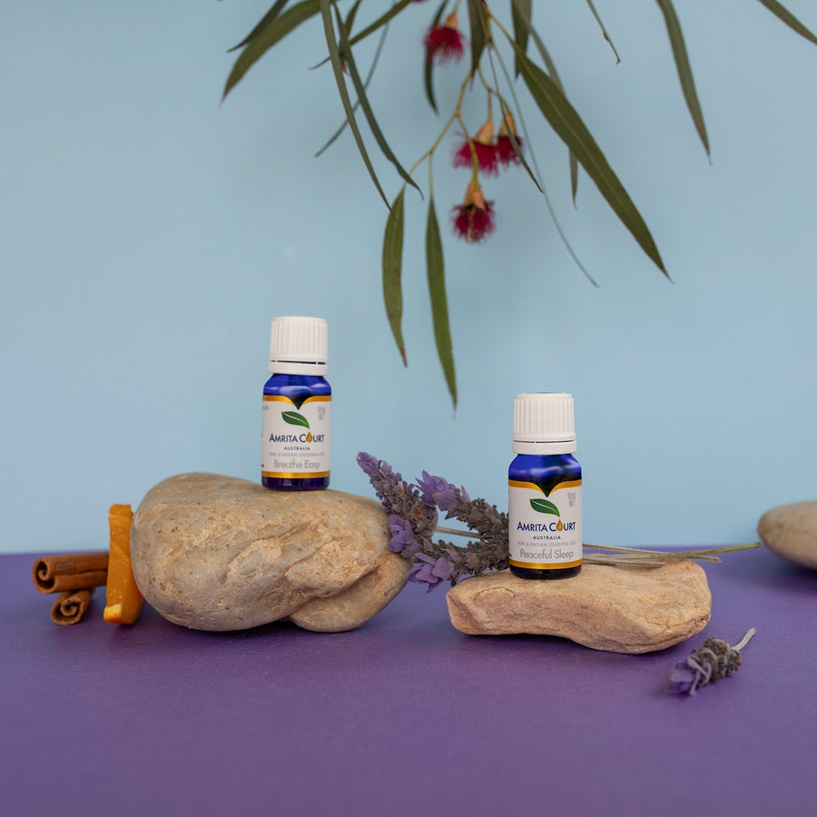 🌙 Sleep Ritual Bundle | Moonlight Diffuser + Deep Rest Blends