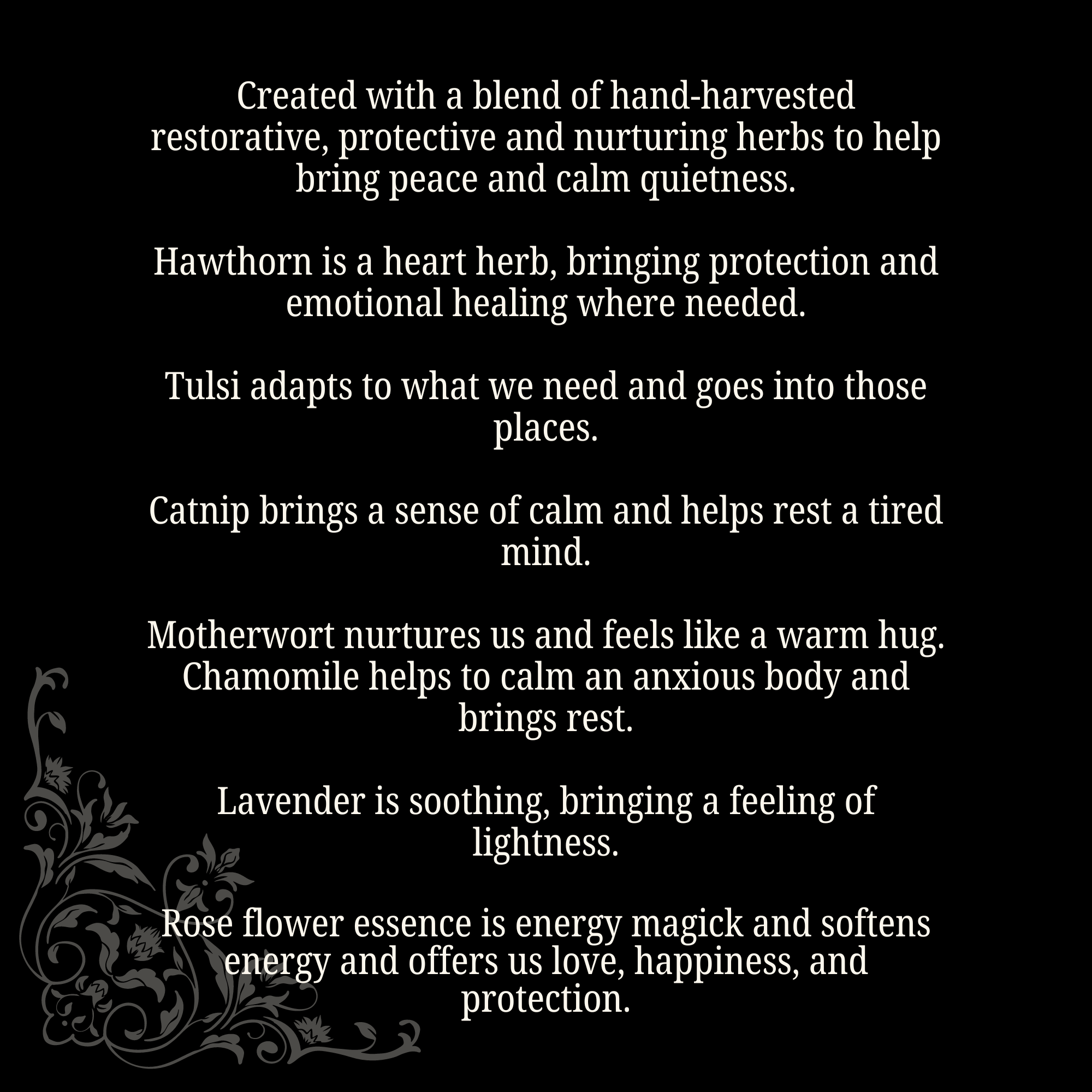 Serenity • Calming Elixir • Herbal Tincture for Peace