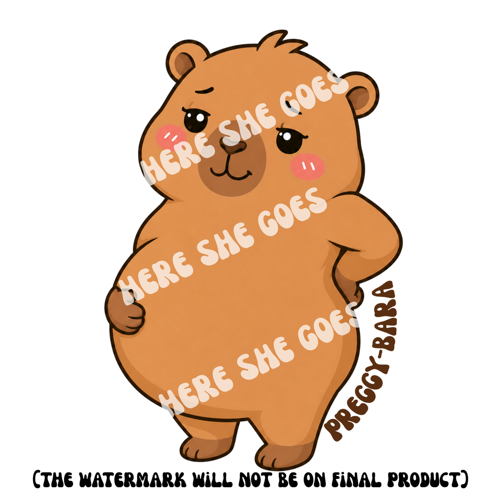 The Preggy-bara Classic Hoodie